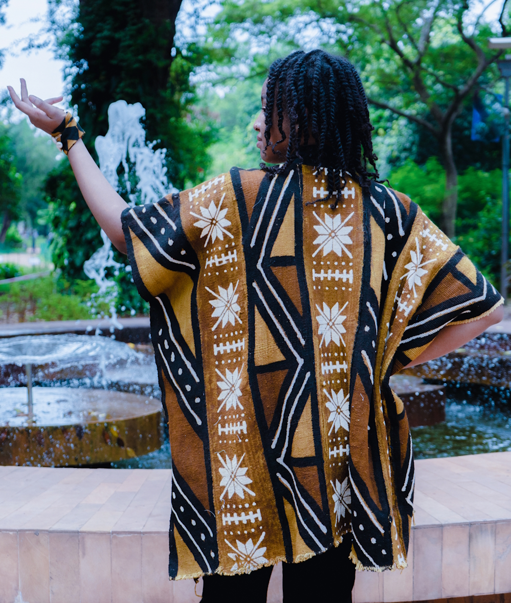 Kimono unisexe – Marron